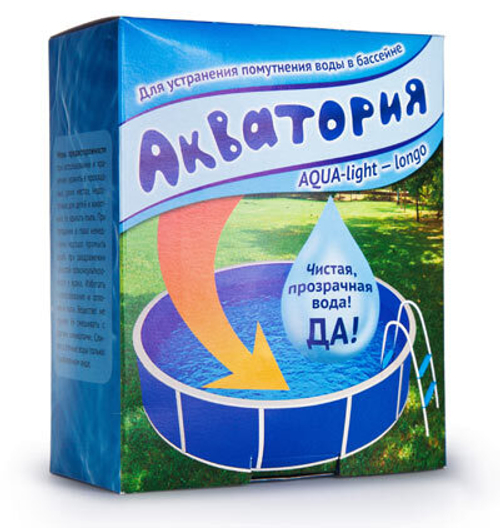 Акватория AQUA-light-longo 500г гранулы для осветления воды в бассейне