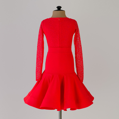 Laura 24-01-02-C | Платье для спортивных бальных танцев | Vasileva Dance