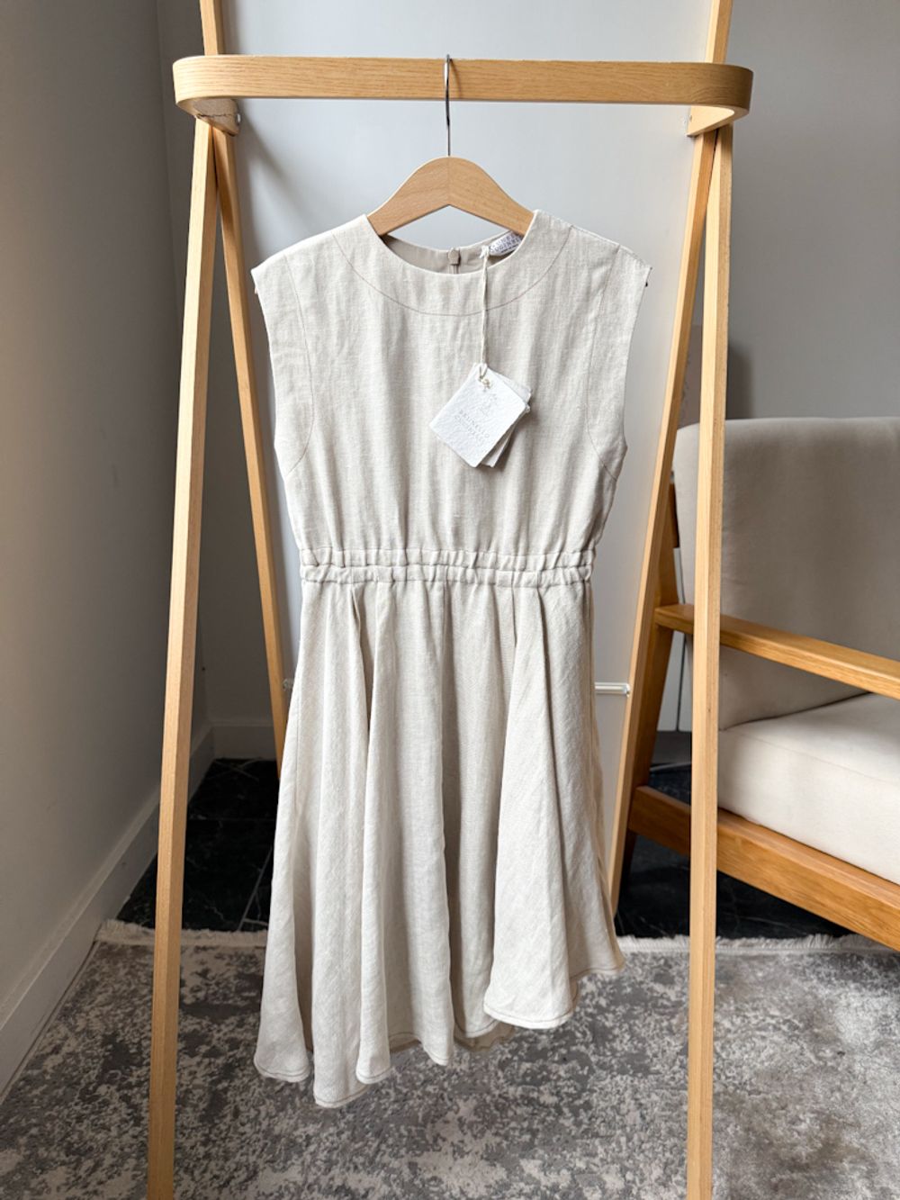 Льняное платье Brunello Cucinelli, 116