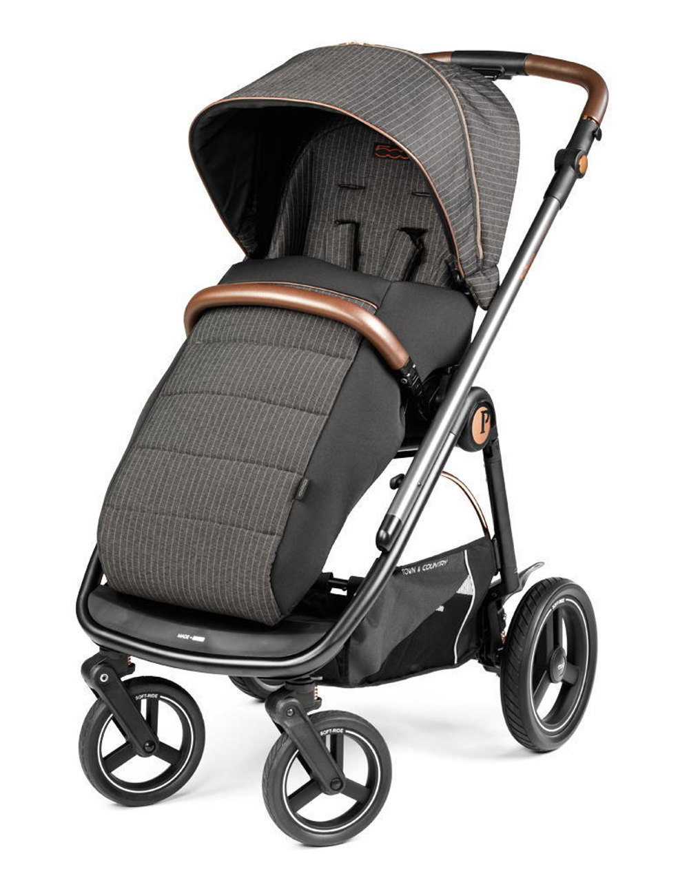 Коляска 2 в 1 Peg Perego Veloce TC Culla Grande Fiat 500