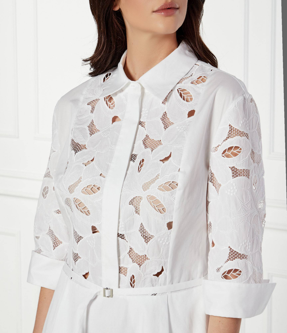 Платье Derodi BOSS BLACK - белый(50535196)