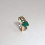 Кольцо с агатом.