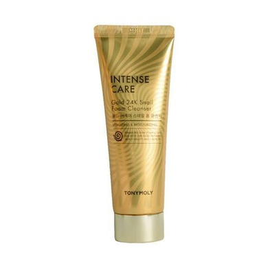 TONYMOLY   Пенка для умывания с муцином улитки и коллоидным  золотом INTENSE CARE Gold 24K Snail Foam Cleanser 150 мл