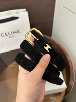 Ремень VIVIENNE замшевый