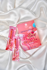 Коллаген ночной в желе со вкусом клубники «SEXY COLLAGEN» для омоложения во время сна