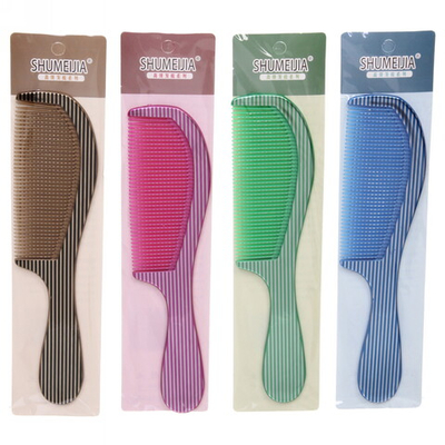 Расческа классическая с ручкой «Silkiness - Аринта», микс цветов, 22*5см●