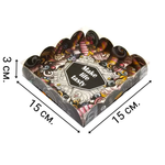 Коробочка для печенья, "Вкусная жизнь", 15 х 15 х 3 см