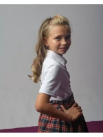 Футболка поло школьная блузка