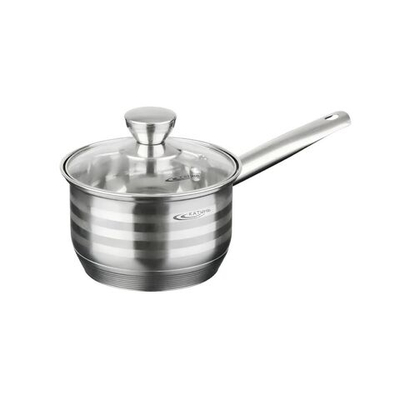 Ковш нерж, 1.8 л, металл ручка, индукц, Катунь, Элис, КТ16-К