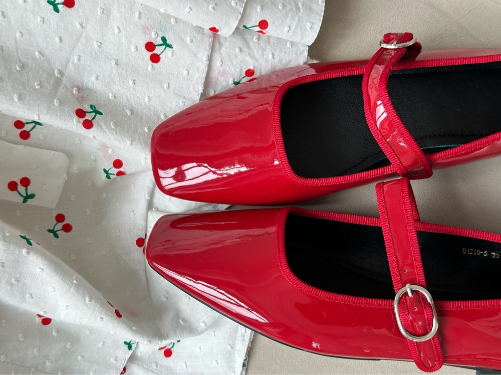 Балетки из эко кожи