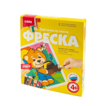 Фреска-картина из песка "Мишка сладкоежка" (Lori)