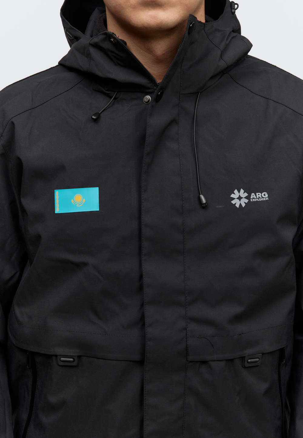 Куртка на флисе ARGYMAQ EXPLORER BLACK
