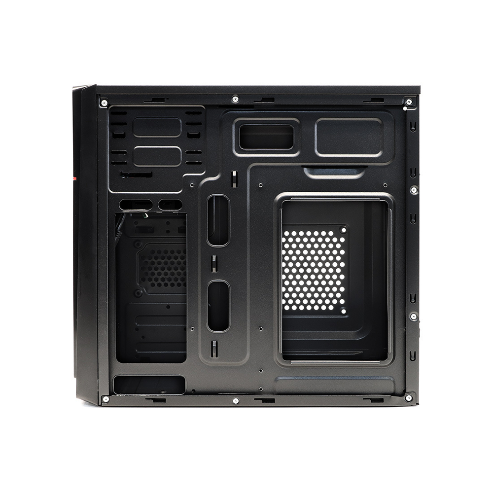 Корпус BaseTech M3301, Без БП, mATX, чёрный, 2xUSB3 (BT-M3301-B)