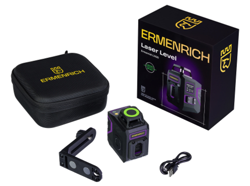 Лазерный уровень Ermenrich LN30, фиолетовый