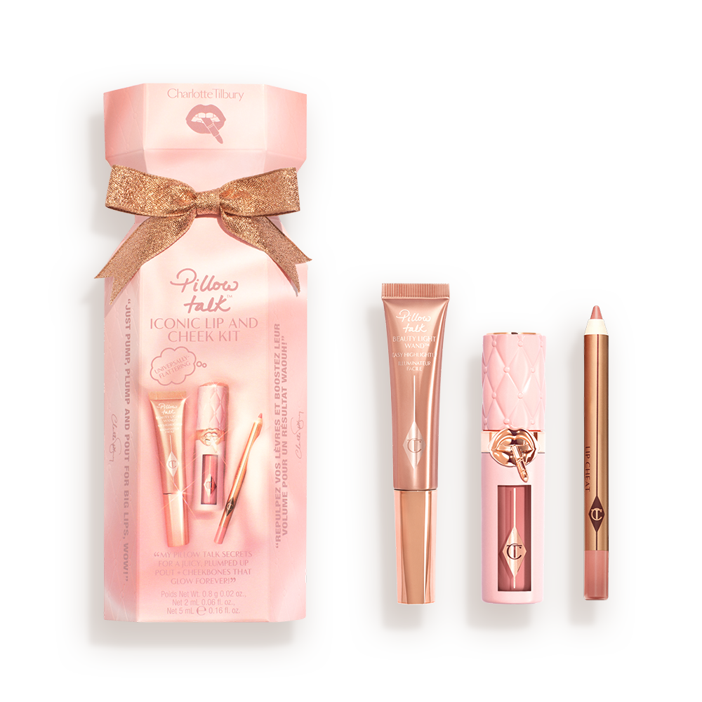 Набор Charlotte Tilbury Super Nudes Spotlight Lip and Cheek Kit