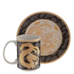 GAEM Кружка с тарелкой, 500 мл, L20 W20 H13 см