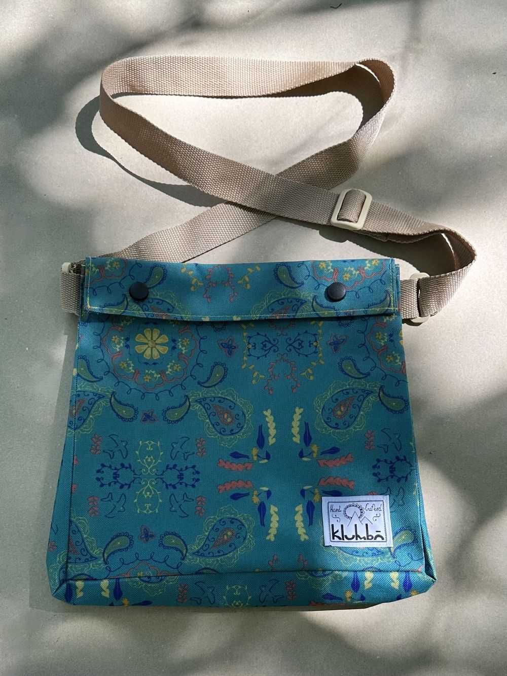Сумка Klumba Конверт M бирюзовая