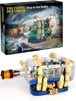 Конструктор Летучий голландец в бутылке 1100 деталей