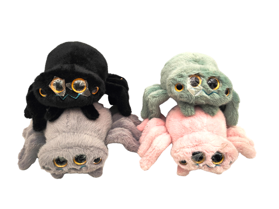 Мягкая игрушка Паук в ассорт. 15см