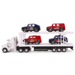 Автовоз ин. 34см +4машины, ПК 99A7-1