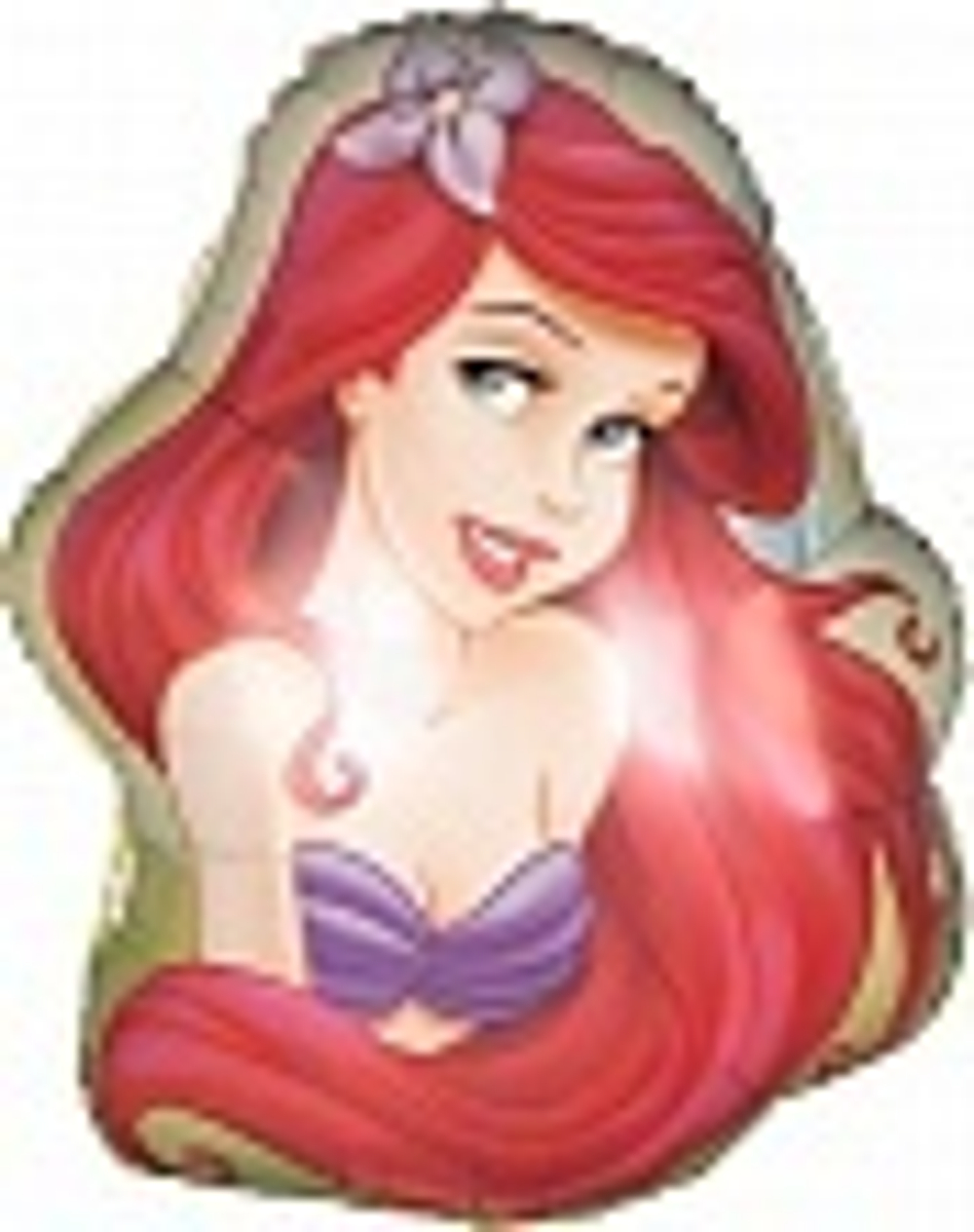 Шар (26""/66 см) Фигура, Принцесса, Русалочка Ариэль, 1 шт. В167