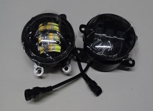 Фара п/туман. Renault Logan II, Koleos, Duster, Fluence 3LED 2 режим (TLT)