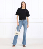 Кожаная сумка-мессенджер LOVE ONE MINI DC Pinko - белый(100074 A0GK)