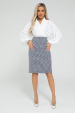 Юбка Лаура (сине-белая) Ю12871-8М LT Collection