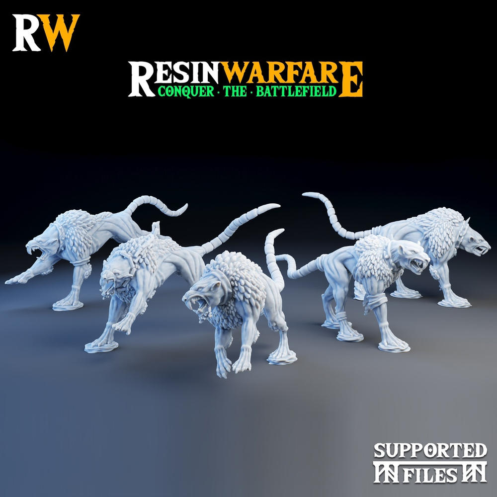 Skaven Rat Wolves
