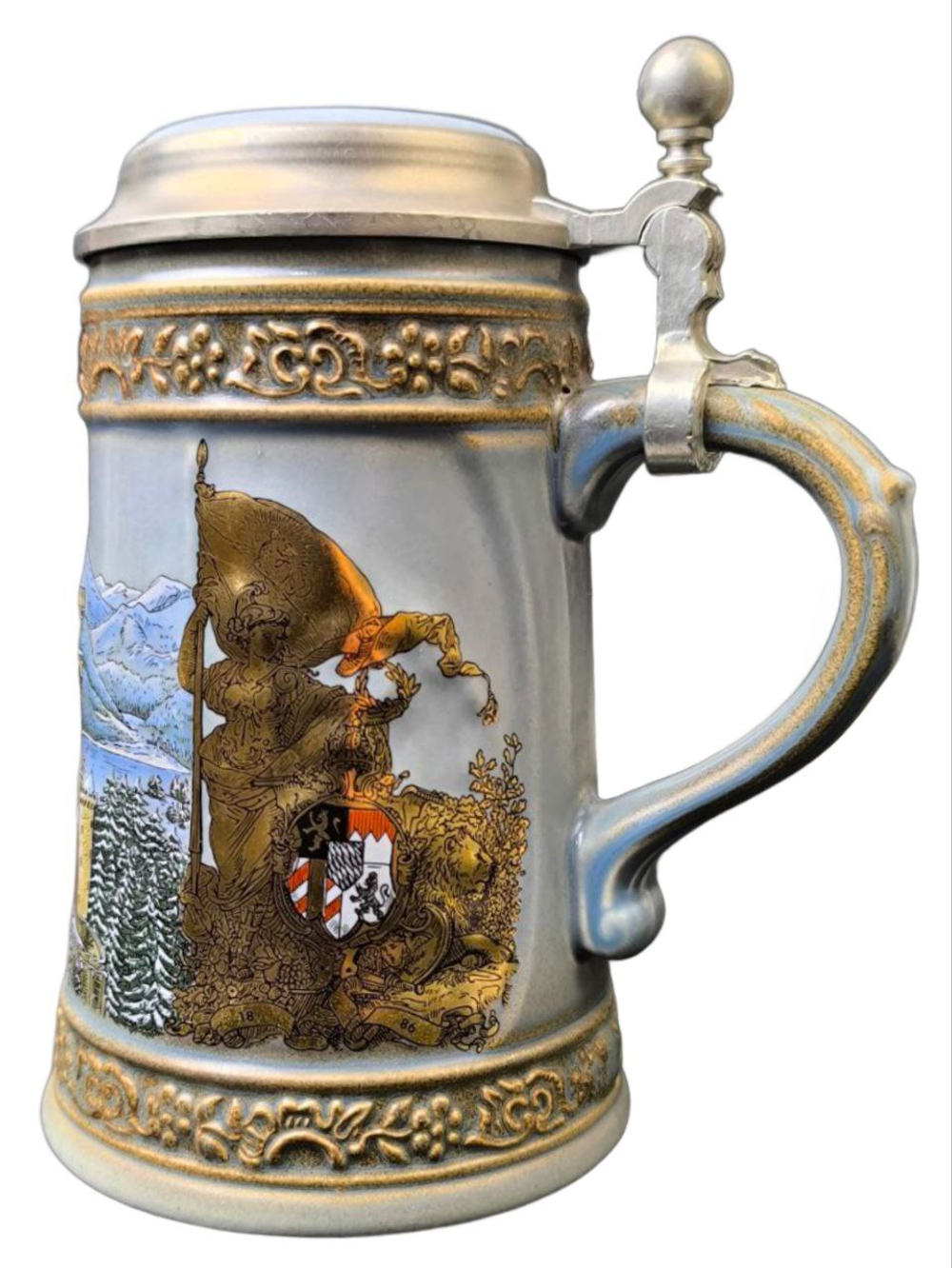 Кружка пивная "Замок Нойшванштайн" Германия