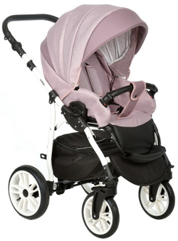 Детская коляска Indigo Indigo New 2 в 1 In04 темная пудра