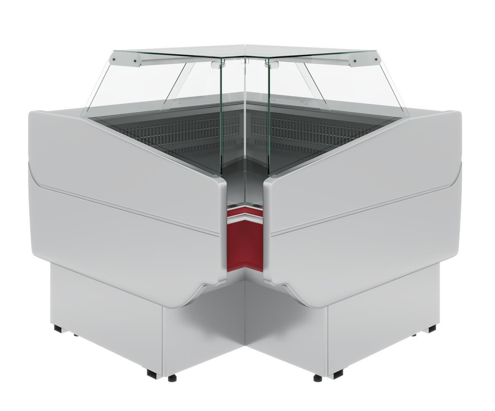 Холодильная витрина Полюс Carboma Atrium 2 GC120 VM-6 (внутренний угол, динамика) 3004