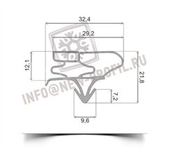 Уплотнитель для холодильника LG GC-339NG х.к. 820*570 мм (003 АНАЛОГ)