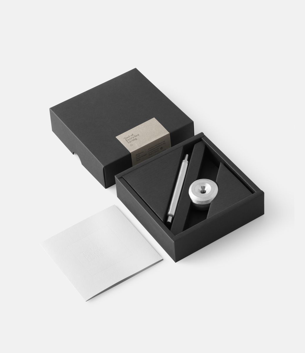 HMM Gift Pack Metal Writing Set RAW — подарочный набор для письма из алюминия