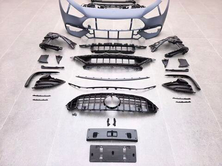 Обвес для Mercedes-Benz CLE C236 CLE53 AMG 2023+ Мерседес бампер в сборе Диффузор Спойлер