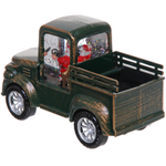 Сувенир с подсветкой «Сказочная машина» 15,5*7*9,5 см, Зелёный