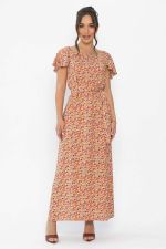 Платье Вечер свиданий (светло-коричневое) П13882-16М LT Collection