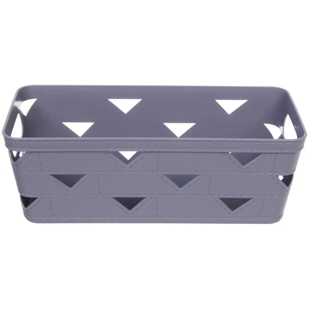 Корзинка для хранения «ЭНИГАРТ», цвет пыльно серый, 25.3*12.3*9см