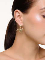 Серьги "Horse" Gold