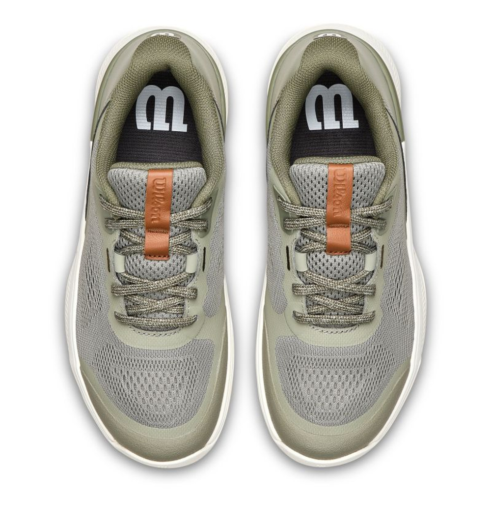 Женские Кроссовки теннисные Wilson Intrigue Pro - vetiver/tofu/caramel cafe