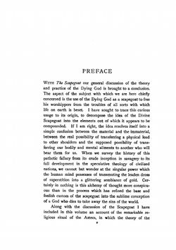 The golden bough. A study in magic and religion, p. 6. The scapegoat | James George Frazer