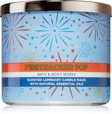 Bath & Body Works Firecracker Pop - ароматическая свеча /   411  g  / GTIN 667556683608