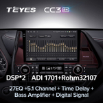 Teyes CC3 2K 9"для Toyota Highlander 2019-2021