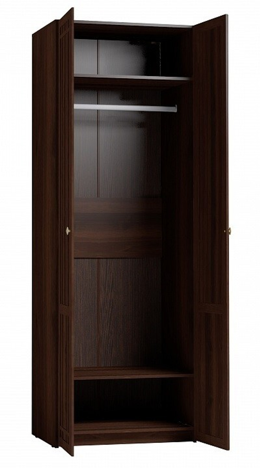 Шкаф распашной для одежды Sherlock 62, орех