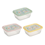 Ботаника Контейнер для продуктов прямоугольный 0,85л, пластик, 3 цвета