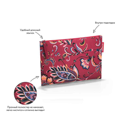 Косметичка case 1 paisley ruby