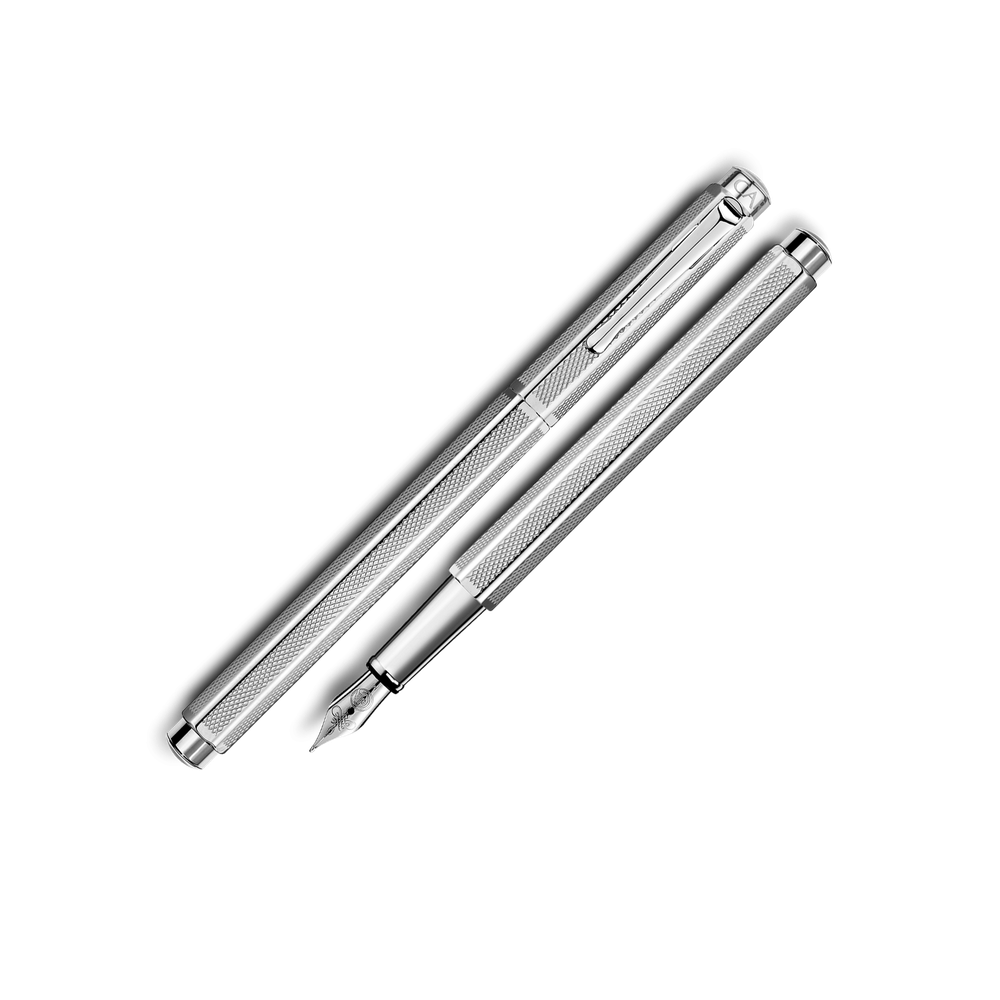 Carandache Ecridor Retro PP (F) латунь палладиевое покрытие перо сталь (958.475)