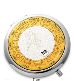 WIN- 02- 6 Зеркало серебр. «Знак Зодиака - Дева»