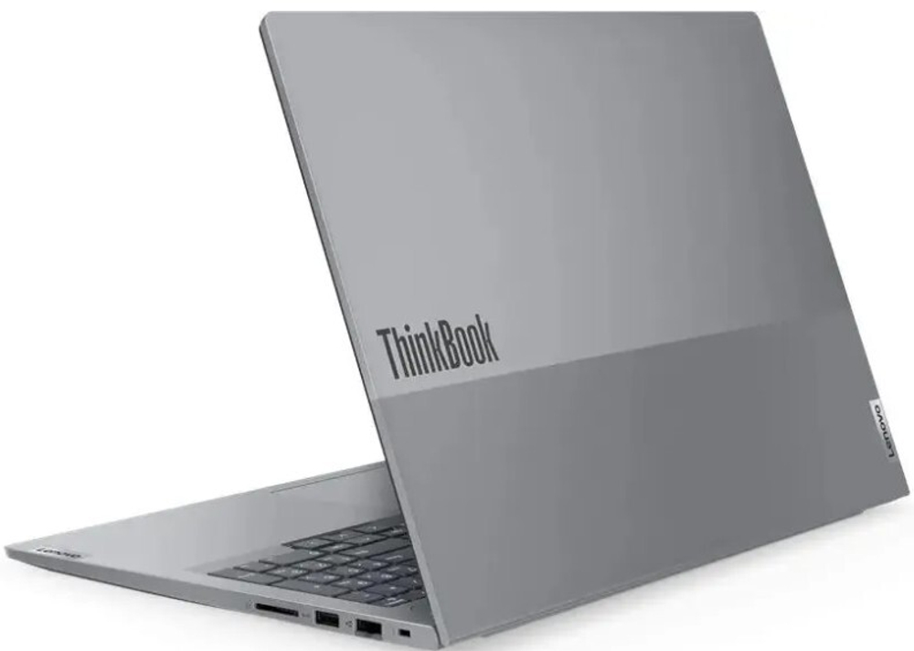 Ноутбук  Lenovo Thinkbook 16 G6 ABP 16 ", Ryzen 5, 16 Гб RAM, 512 Гб SSD, Radeon Graphics, Серый