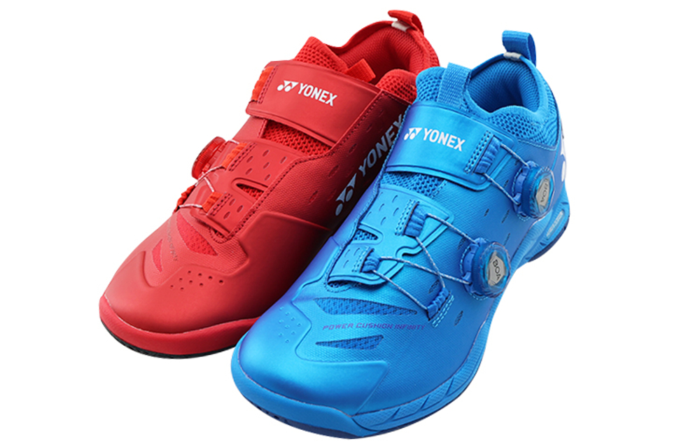 YONEX Power Cushion Textile, Synthetic Leather Cushioning Slip Resistant Abrasion Resistant Low top Badminton Shoes